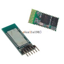 Wireless Serial 6 Pin Bluetooth RF Transceiver Module HC-06 RS232 With backplane