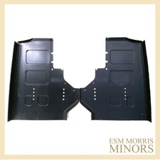 Morris Minor Floor Repair Panels R/H & L/H FRONT (PAIR) - NOT VAN - UK Made