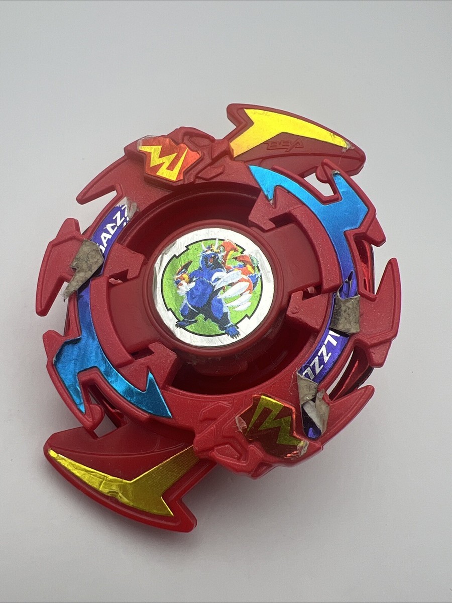 Metallic Red Galzzly Beyblade Hasbro V Force - US Seller | eBay
