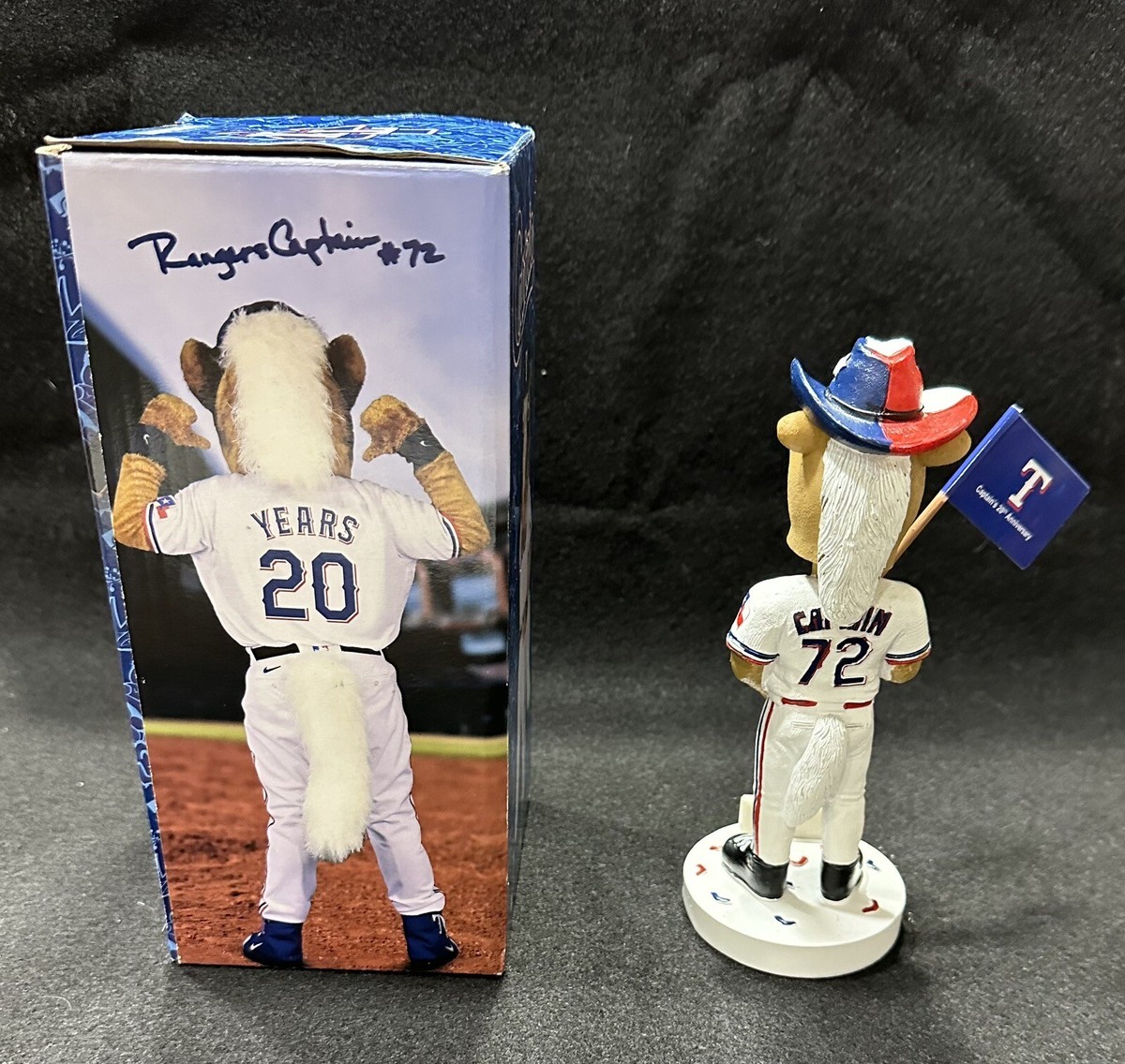 2023 Texas Rangers 20th Anniversary Captain Bobblehead | eBay