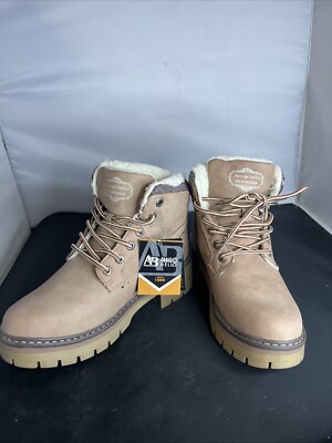 Arrigo Bello Women's Outdoor Hiking Boots Size 8 Tan New with tags, no box