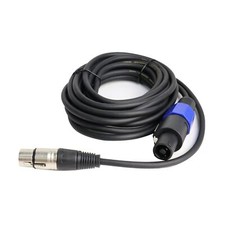 Pack Of 1 20 Feet Speakon To Xlr Female Cable 1pc Microphone Speakon Male Plug T