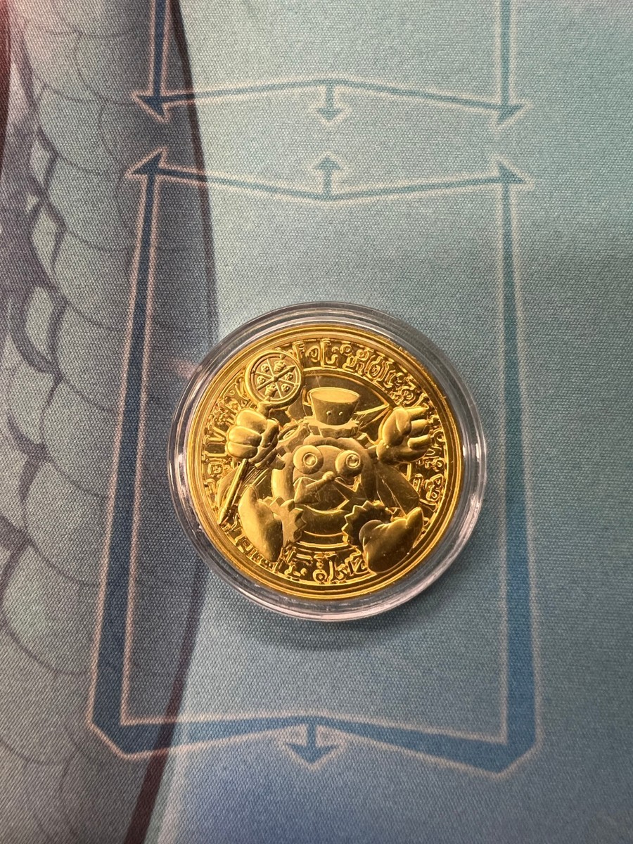 Yugioh - Time Wizard Gold - YCS Pre-Registration Coin - Official