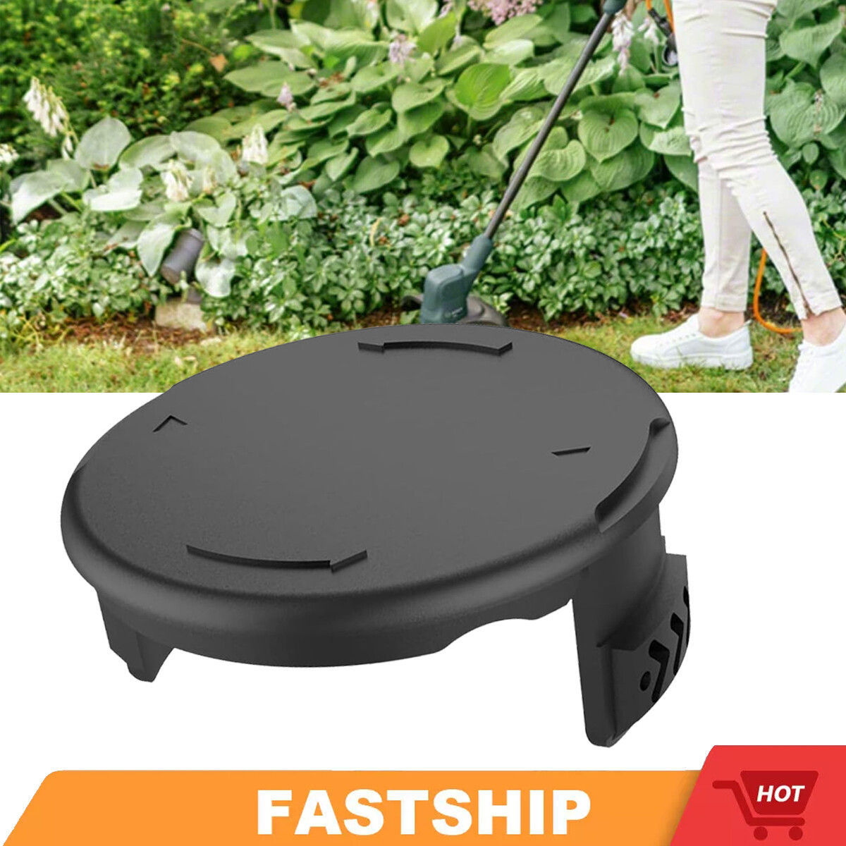 2 Stück Ersatz-Spulenabdeckung Für Bosch Rasentrimmer ART 23 SL, ART 2300, ART 26 SL – F016F04557