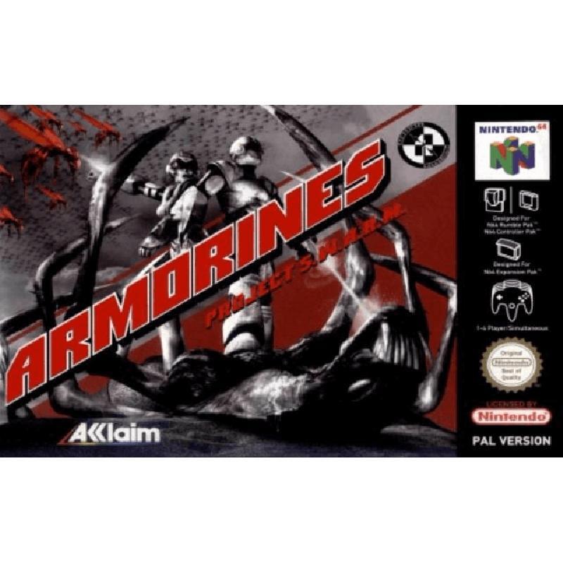 Jeu N64 Armorines Project S.W.A.R.M.