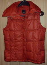Esprit -Outdoor - Daunenweste, Thermo Weste, Orange, Größe 38