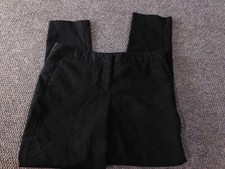 Vince Camuto Womens pants 10 black straight chino stretch