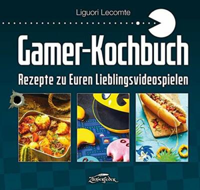 Zauberfeder Verlag - Gamer-Kochbuch Buch Zocker Spieler kochen Essen Nerds