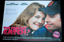 BARRYMORE & FALLON in 2005 THE PERFECT CATCH Original QUAD CINEMA FILM POSTER