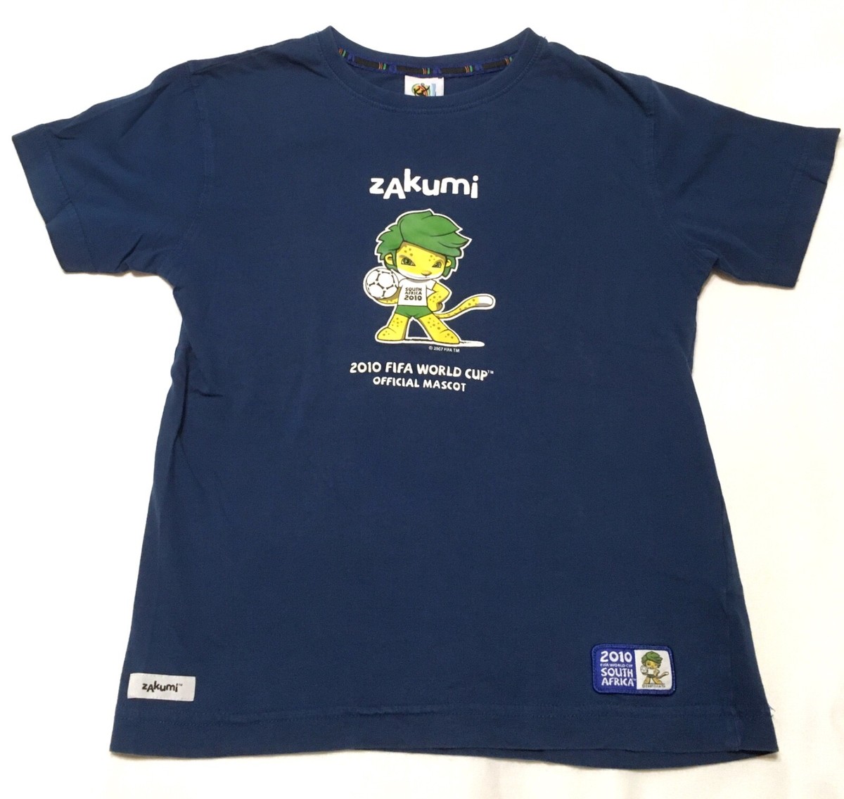 FIFA公式南アフリカ大会 2010 ソニー 青 ストラップ FIFA公式