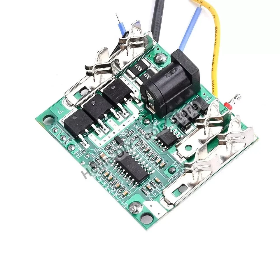 Power Tool Battery Charging Protection Board BMS Module 5S 20A 18V 21V