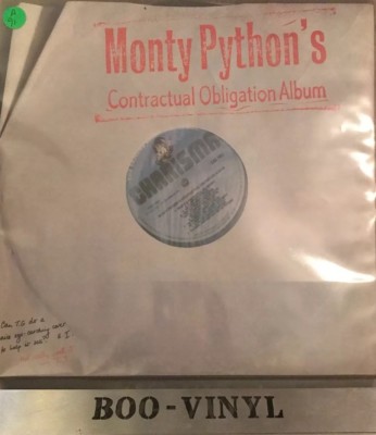 Monty Python's Contractual Obligation Album - Charisma CAS-1152 Ex