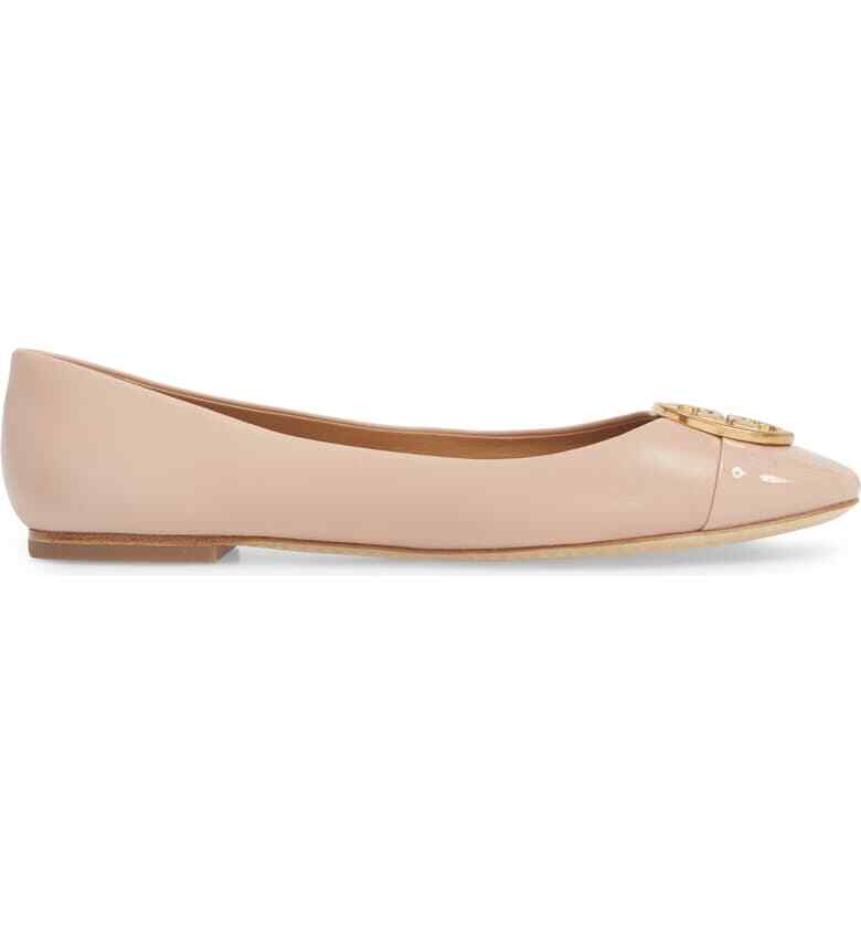 Chelsea Cap Toe Ballet Flat TORY BURCH | eBay