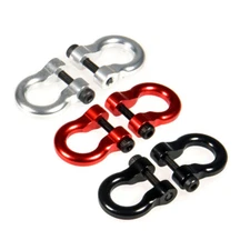 4Pcs Alloy Metal Hooks Hitch Tow Shackles For TRx-4 1/10 RC Crawler