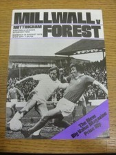 19/08/1974 Milwall v Nottingham Forest . Footy Progs (aka bobfrankandelvis) are