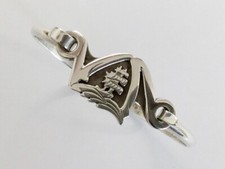 STERLING SILVER WHITBY ARCH ENDEAVOUR BANGLE 1998 