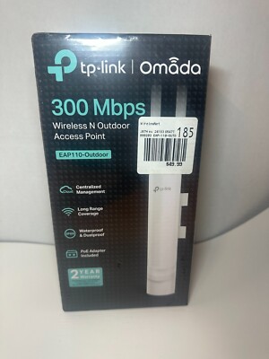 TP-Link Omada EAP110 Gigabit Wireless Outdoor Access Point FREE SHIPPING