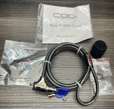 Cable Lock For Notebook or Laptop Computers Anti- CODi Security Theft Key Lock