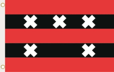 Fahne Flagge Ouder-Amstel (Niederlande) Hissflagge 90 x 150 cm