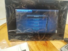 ATIVA 7" DIGITAL PHOTO Frame WITH REMOTE CONTROL SHARE YOUR MEMORIES NEW. NICE 