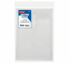 2 Pack - BAZIC Clear Top Loading Letter Size String Envelope plastic
