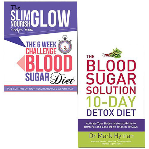 The 6 Week Challenge, The Blood Sugar Solution 2 Books Collection Set PB NEW