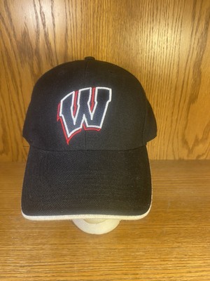 Black Wisconsin Badgers Hat NCAA Big W 