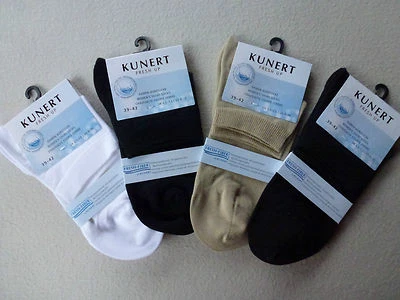 KUNERT Damen Kurzsocken FRESH UP 62% CO Komfort-Ferse Kurzsocke Socken NEU - Bild 1 von 2