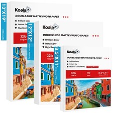 Lot Koala 32lb Double Sided Photo Paper Matte 8.5x11 13x19 12x12 Inkjet Printers