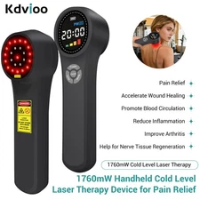 1760mW Cold Laser Therapy Device Red Light Therapy for Pain Relief Physiotherapy