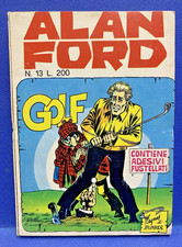 ALAN FORD n. 13 con ADESIVI Corno 1970 ORIGINALE mai letto !