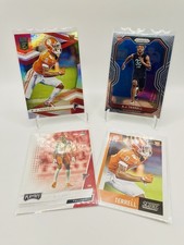 A.J. Terrell - 4 Card Rookie Lot - Panini Prizm / Elite Rookie /799 - Falcons