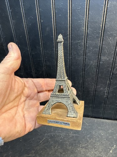 1889 Paris France World's Fair ORIGINAL 5-1/4" Souvenir Eiffel Tower Free Ship