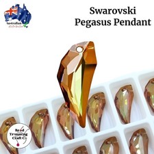 Swarovski 6150 Pegasus Pendant   Copper - 30mm. 2 pieces per packet.