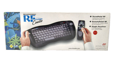 New Sealed Remotepoint RF Combo Keyboard and RF Remote Control VP6241