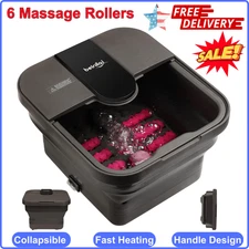 Foot Bath Spa Massager With Heat Bubbles Temp Adjustable Pedicure Foot Soak Feet
