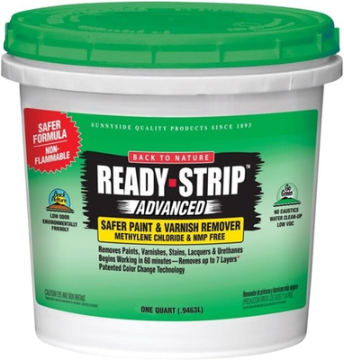 #ad Non Flammable Ready Strip Stain Paint amp; Varnish Remover 1qt $39.99
