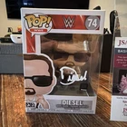Funko Pop! Vinyl: WWE - Diesel #74 Autographed w/ JSA Certification & protector