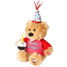 Dancing Singing Happy Birthday Interactive Teddy Bear Stuffed Animal