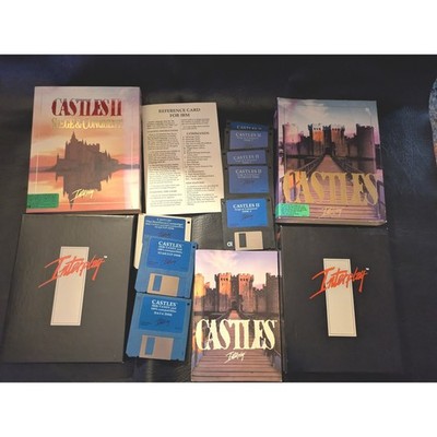 1992 Burgen Und Burgen II Belagerung Eroberung PC Spiel Diskette Interplay CIB