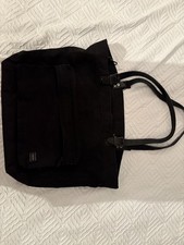 Borsa PORTER Yoshida Tote nera in nylon/pelle - tote shopper