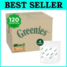 Greenies Petite Dog Dental Chews, 120 Treats