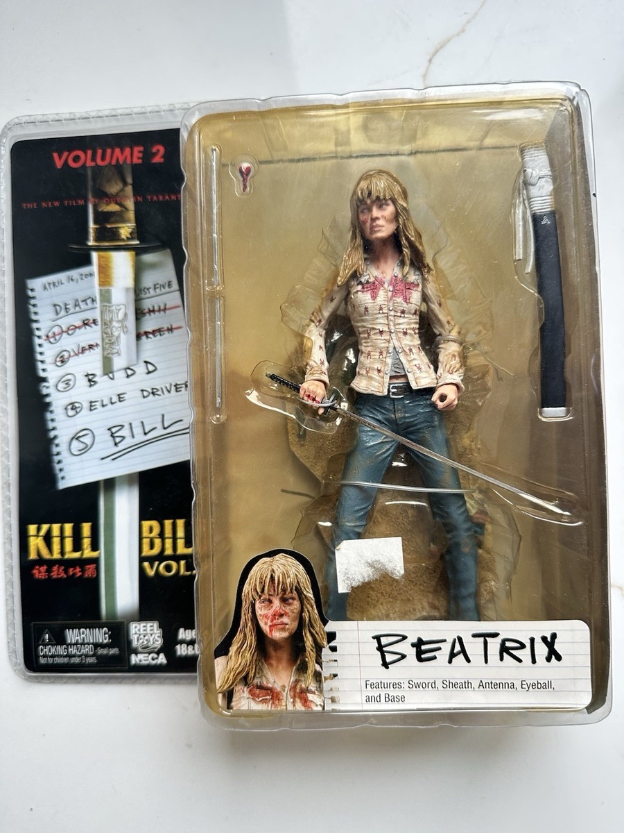 RARE Kill Bill Series 2 BEATRIX KIDDO action figure The Bride NECA