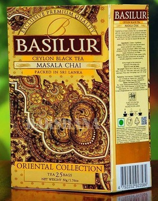 Basilur Ceylon Tea Bags Masala Chai 50g