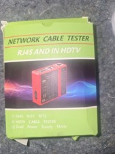 Network Cable Tester Kit - RJ45 / RJ11 / RJ12 / HDMI / PoE Master Remote