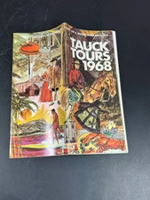 Tauck Vacation Tours Air motor US  Brochure 36 pages Vintage 1960s