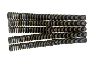 HEAVY DUTY CLOSED AND GROUND STEEL SPRINGS 5" L X 3/4" OAD 1/2" ID (LOT OF 10)