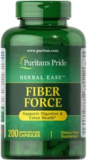 Puritan's Pride Fiber Force 6 - 200 Capsules