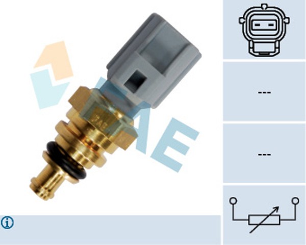 KüHlmittel Wasser Temperatur Sensor Fae 33745 FüR Jaguar Rover Volvo CitroËN 3 6-image