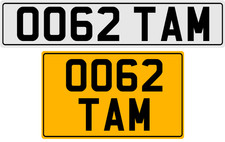 OO62 TAM TAM TAMMY TAMARA BORN 62 1962 BIRTH YEAR 62 Reg Plate Car Reg Gift Idea
